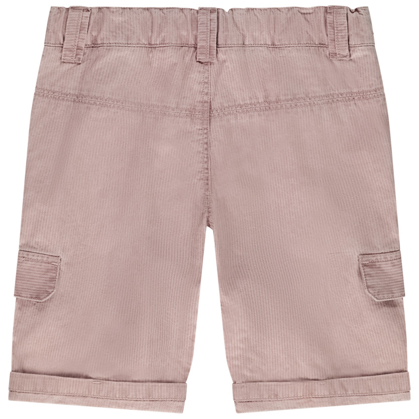 Bermuda en toile de coton pour garçon 