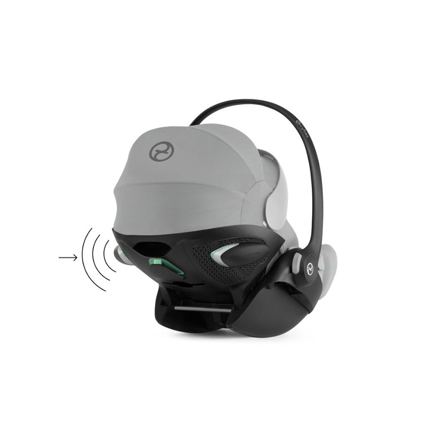Siège-auto i-Size pour bébé Cloud G3 Plus – gris pierre / gris moyen 