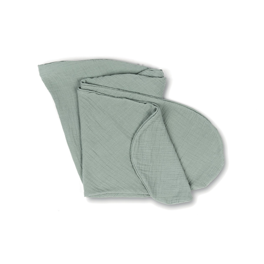 Housse pour coussin d'allaitement Comfy Big en tetra green 