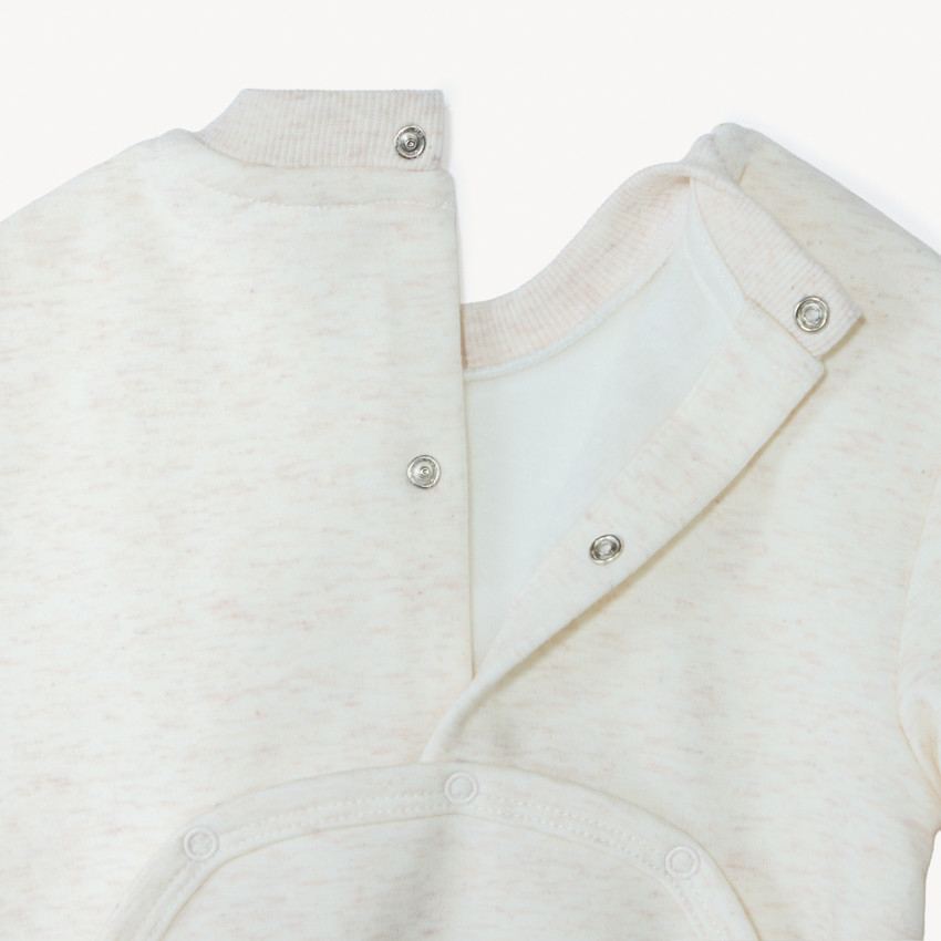 Dors-bien bicolore Mouton doublé sherpa pour bébé 