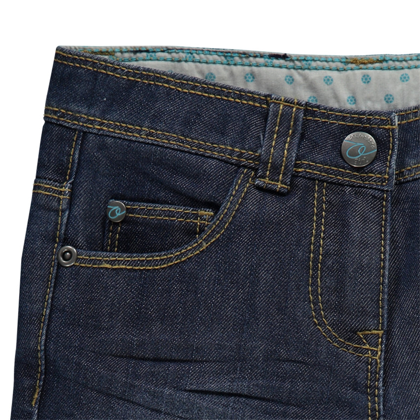 Junior - Jeans coupe droite effet used 