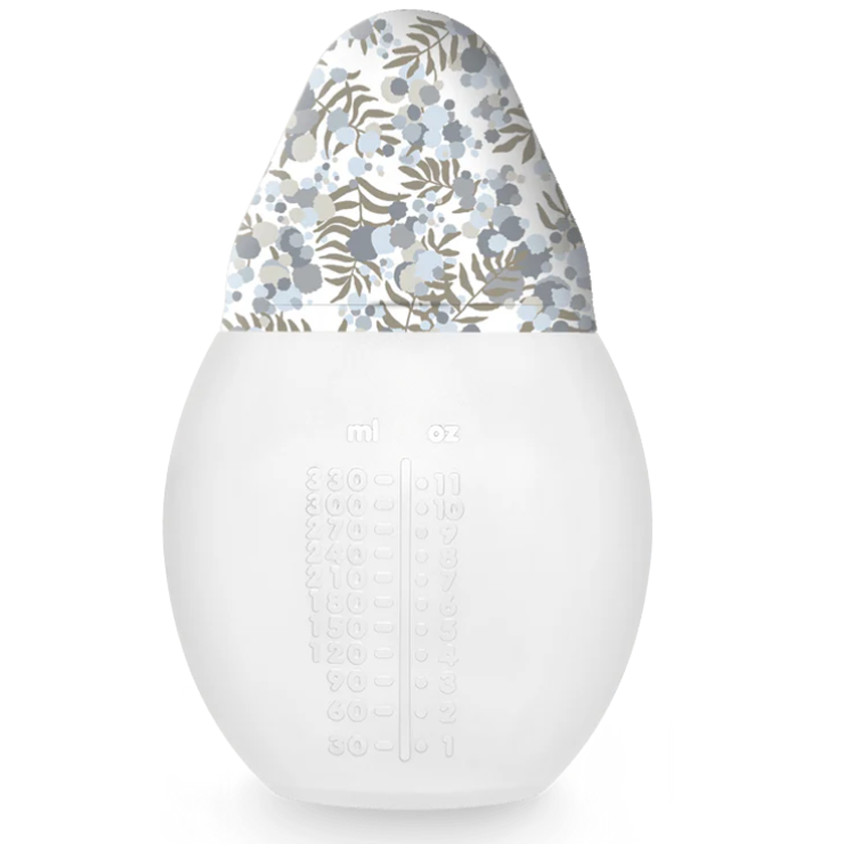 Biberon silicone 330ml Liberty Mimosa Field Blue 