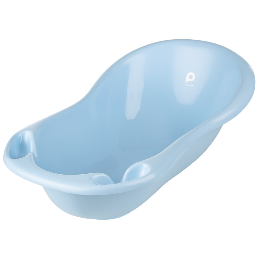 Baignoire avec bouchon - Bleu clair 