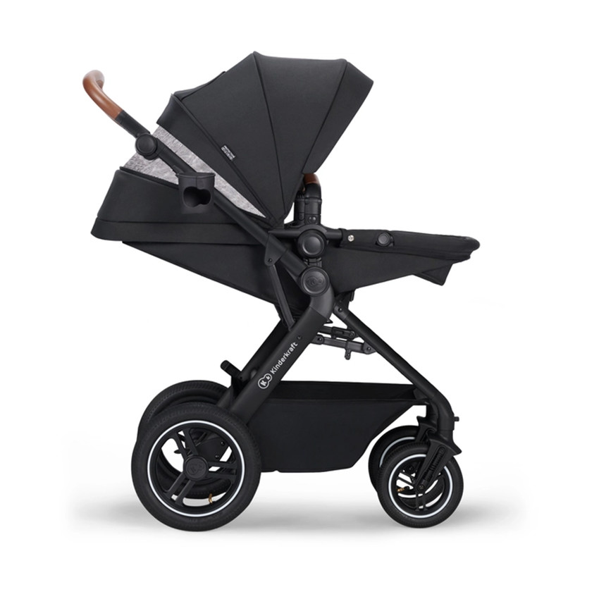 Poussette trio B-Tour 3 en 1 Mink Pro noir - Noir (Kinderkraft) - Image 2