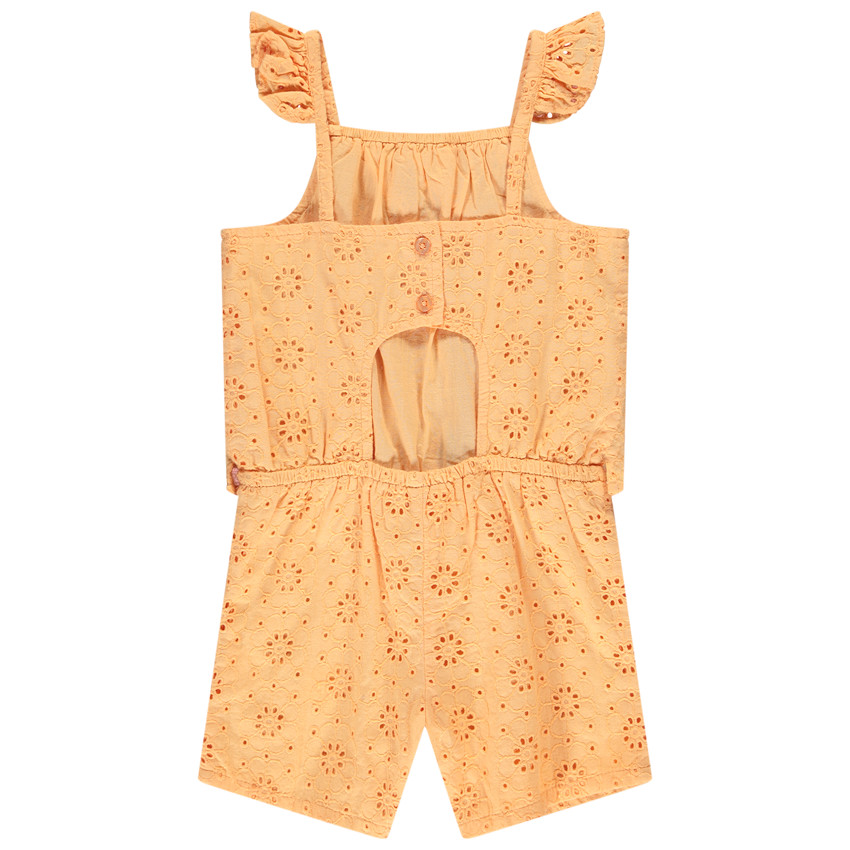 Combishort en broderie anglaise pour fille 