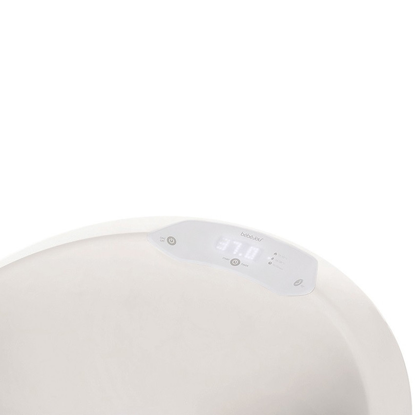 Baignoire Sense Edition avec Thermomètre digitale Uni Light Oat 