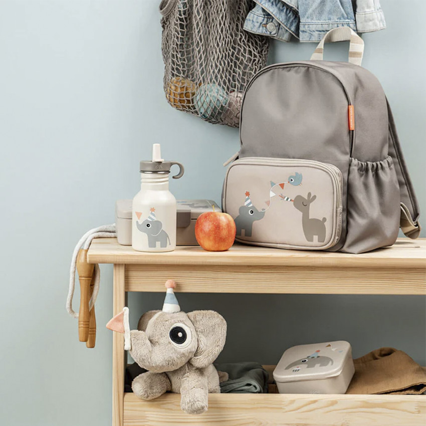 Bouteille en acier inoxydable avec paille 350ml Celebration sable 