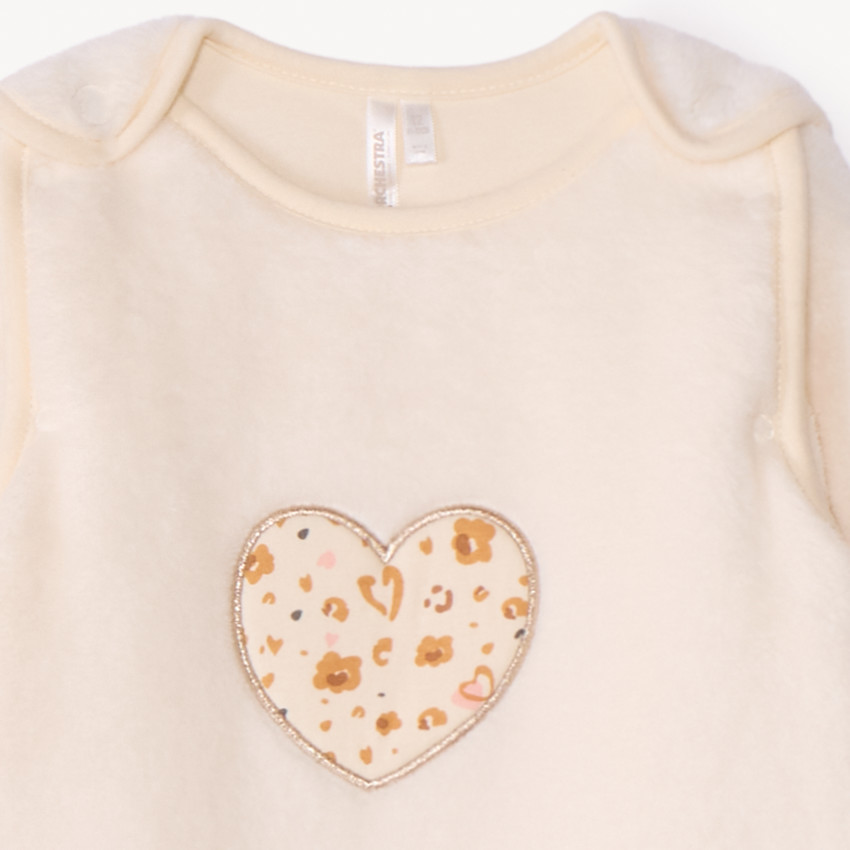 Gigoteuse sherpa TOG 4 à manches amovibles pour bébé fille 