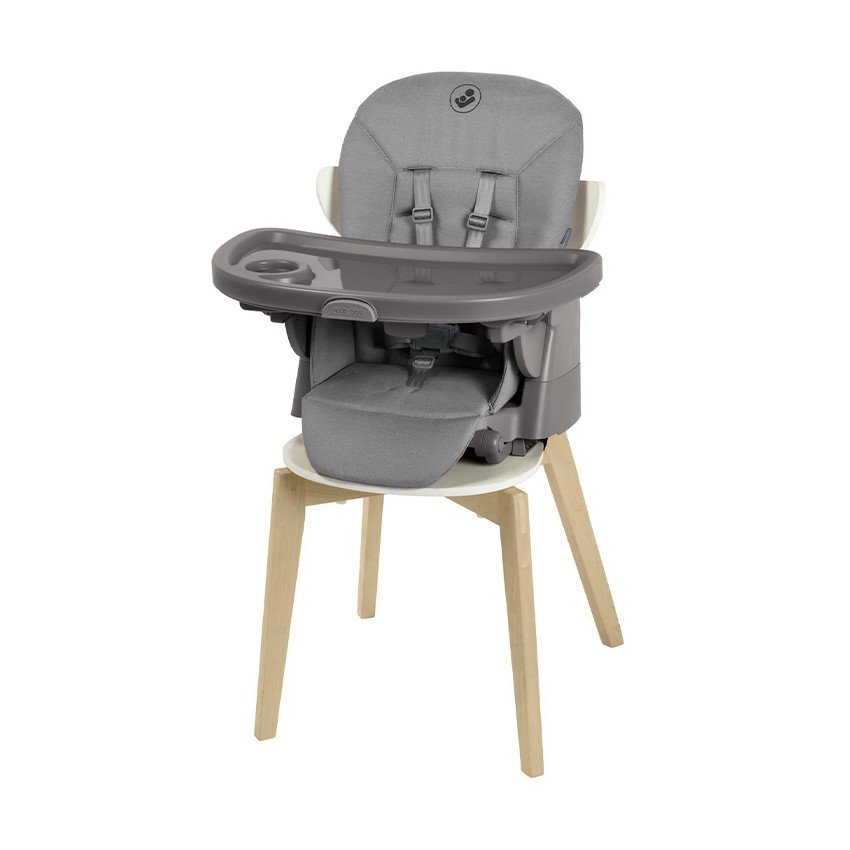 Chaise haute réglable et évolutive Minla Plus elegance graphite 