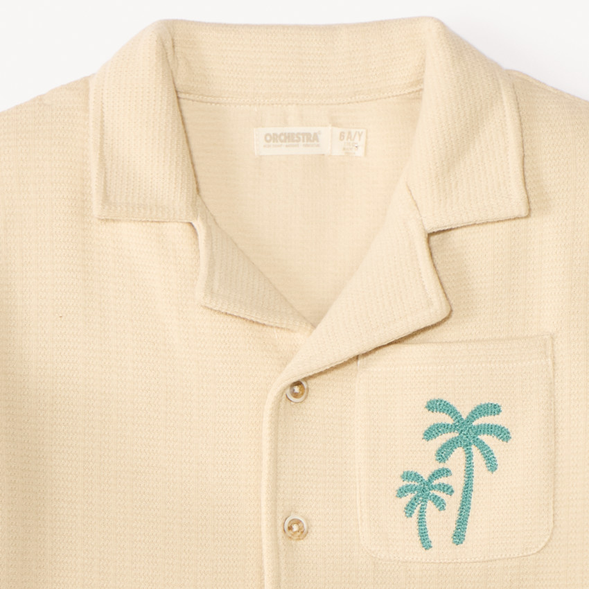 Ensemble 2 pièces chemise oversize + bermuda pour garçon 