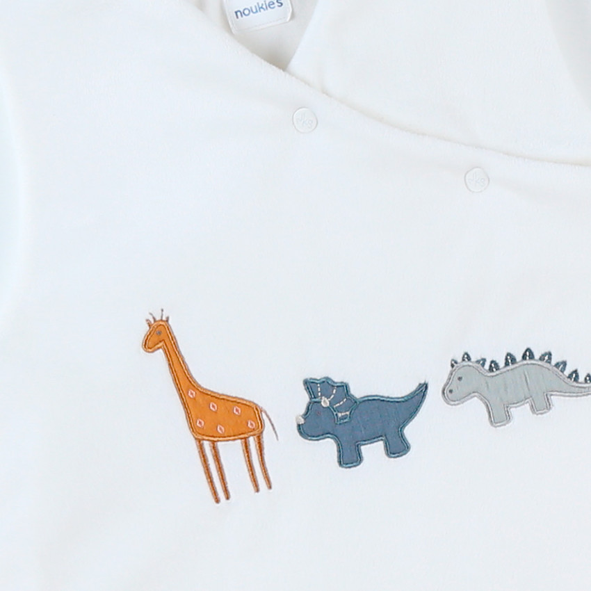 Gigoteuse en veloudoux 70 cm TOG 2 Tiga, Stegi & Ops écru 