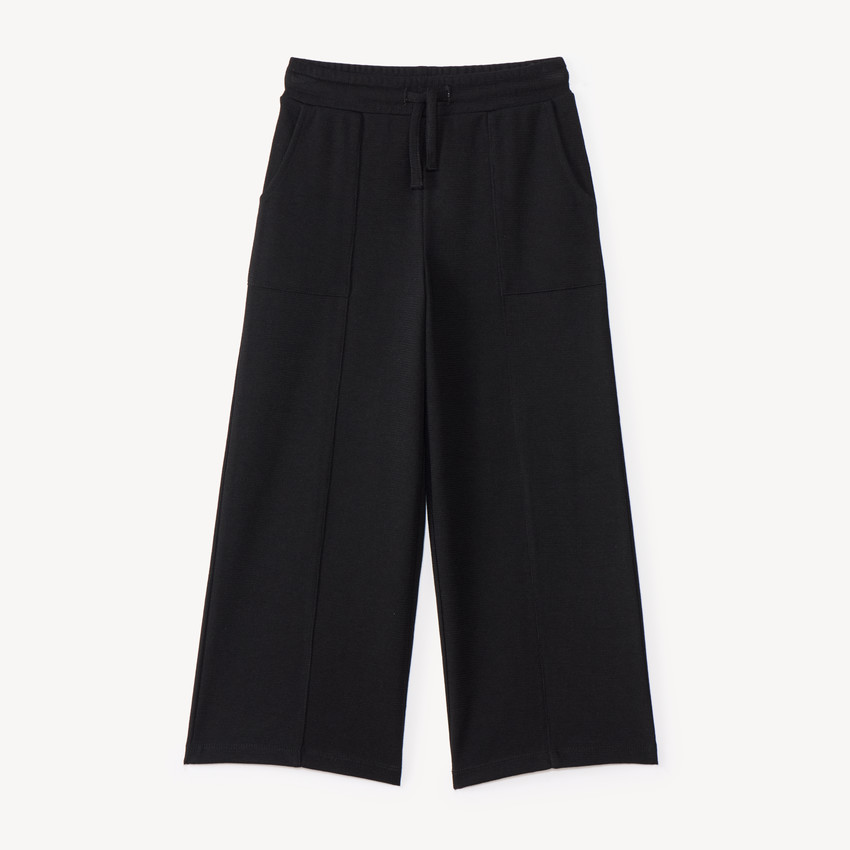 Pantalon de jogging large uni fille