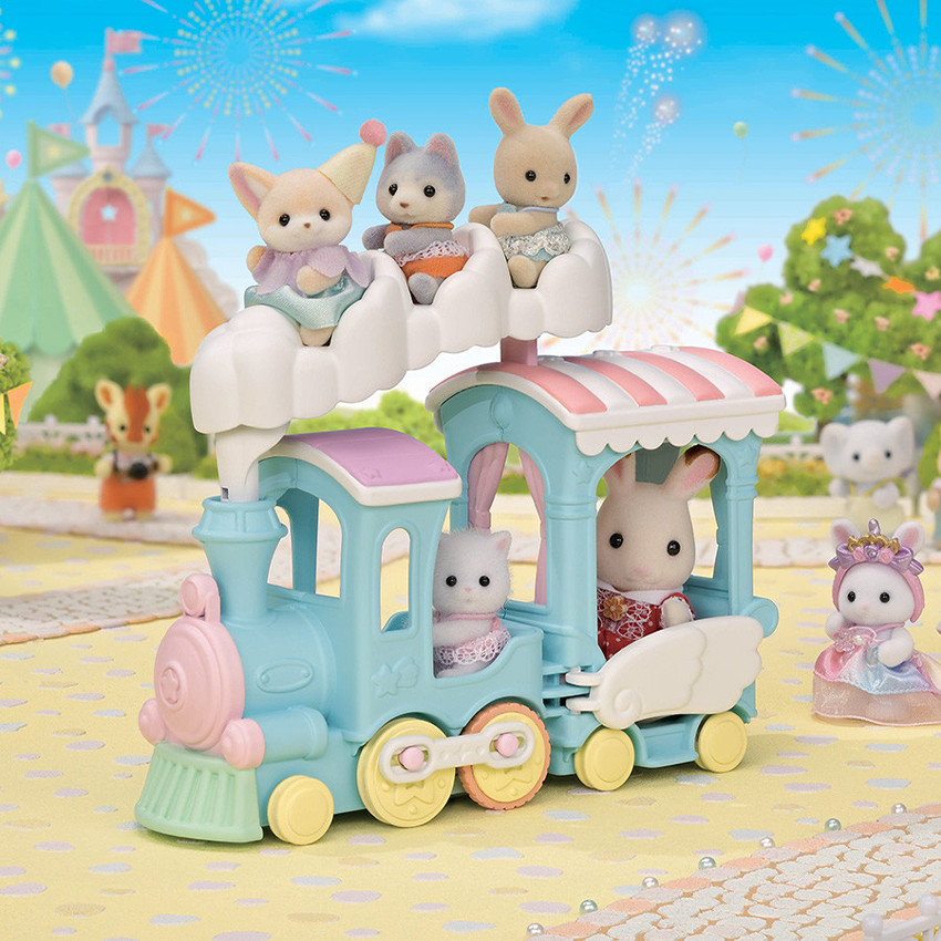 Le petit train à vapeur + bébé Fennec 