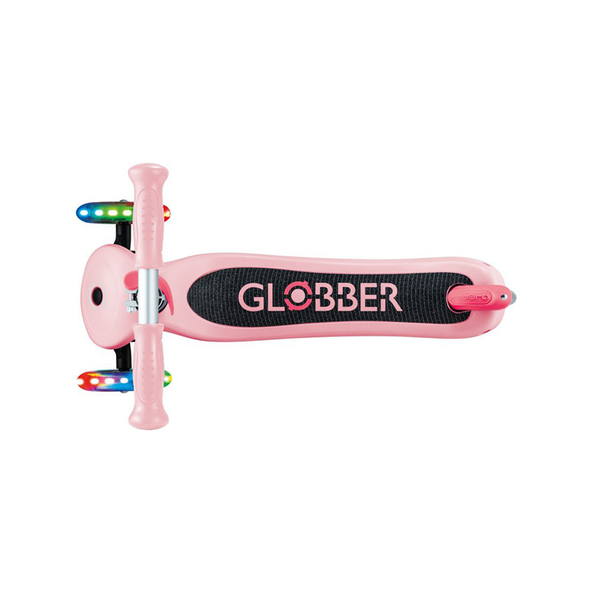 Trottinette à 3 roues Primo Lights rose pastel 