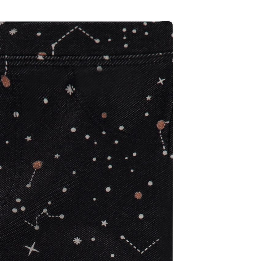 Legging en jersey avec étoiles imprimées all-over 