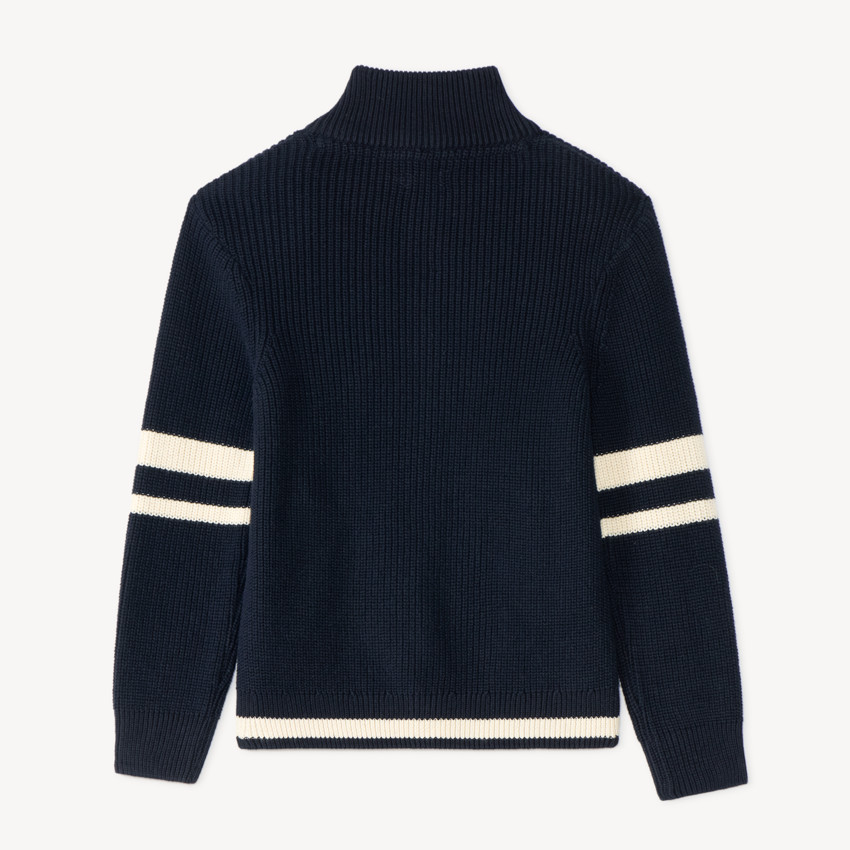 Gilet teddy en tricot garçon 