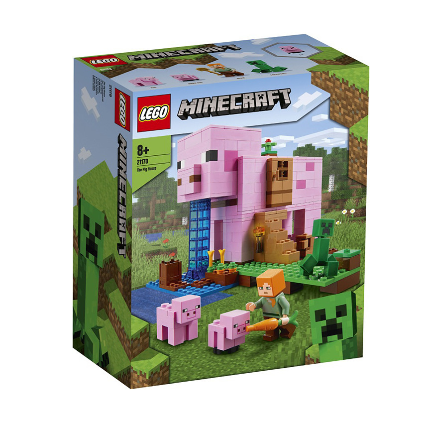 La Maison Cochon - Lego Minecraft 