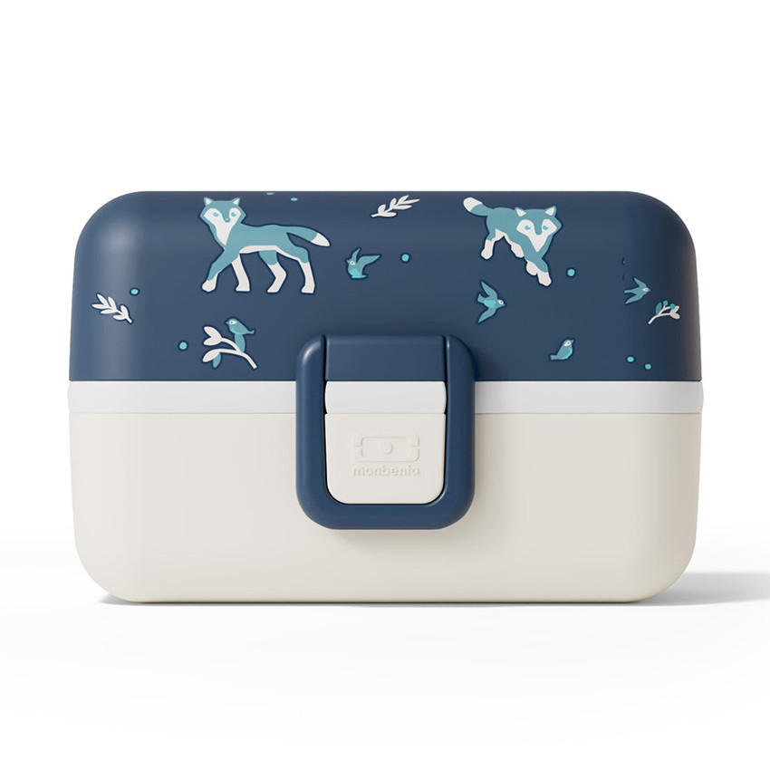 Monbento - Lunchbox 800ml Tresor wolf bleu - Bleu