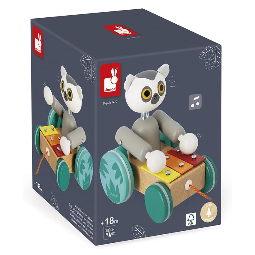 Xylophone Lémurien à tirer Tropik 