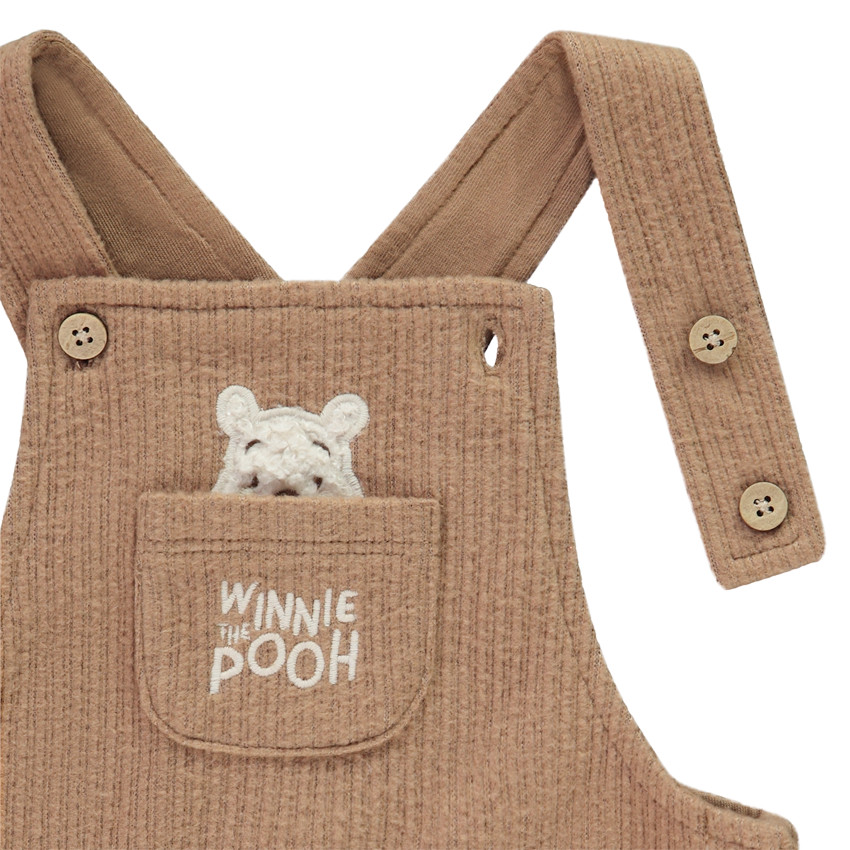Ensemble 2 pièces avec salopette Winnie Disney pour bébé 