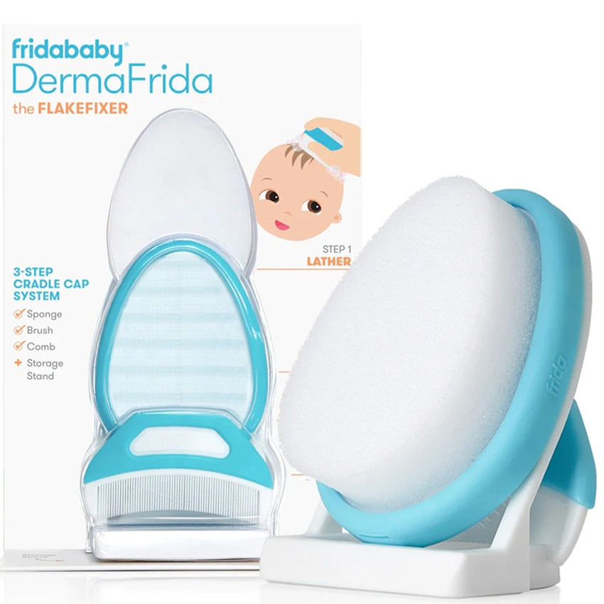 Kit 3-en-1 croûtes de lait bébé Dermafrida