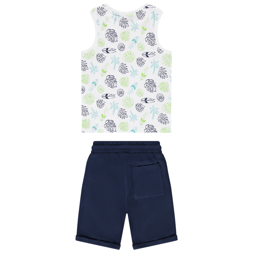 ensemble beige garcon