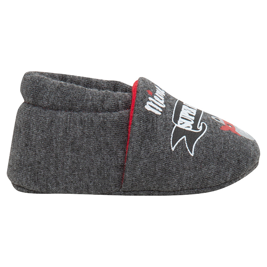 Chaussons bas avec print ourson masqué 