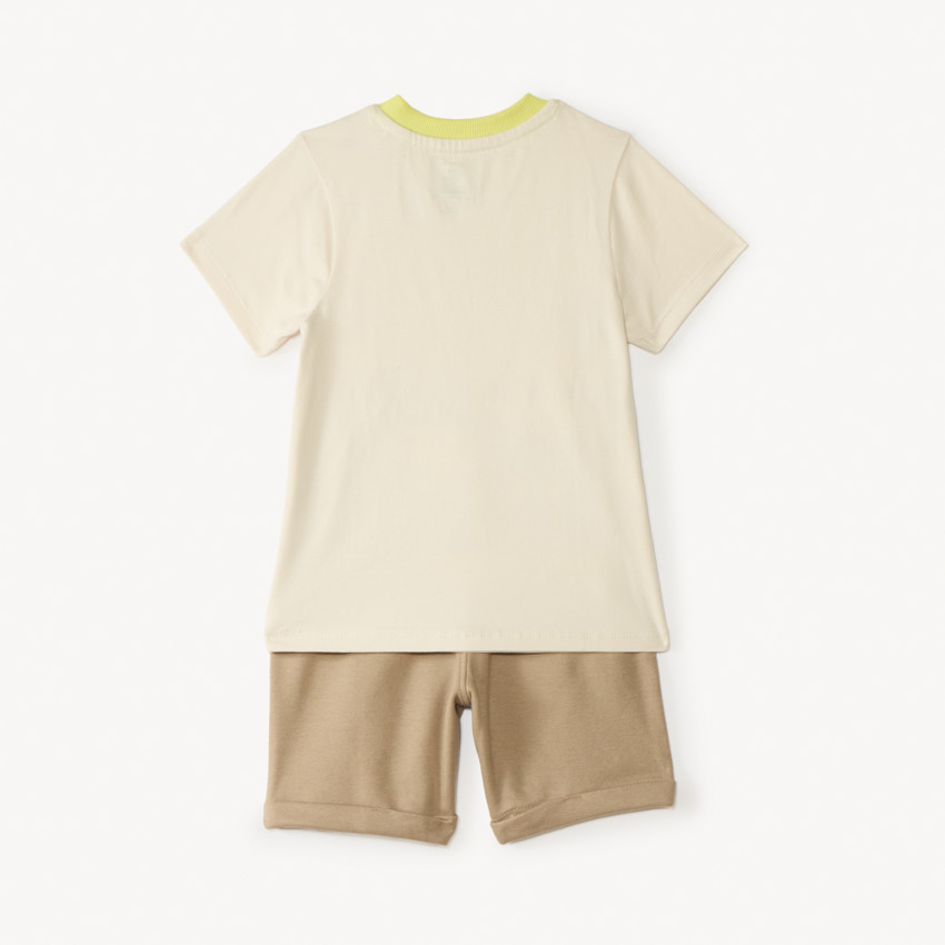 Ensemble court 2 pièces t-shirt + bermuda Mickey Disney pour bébé garçon  