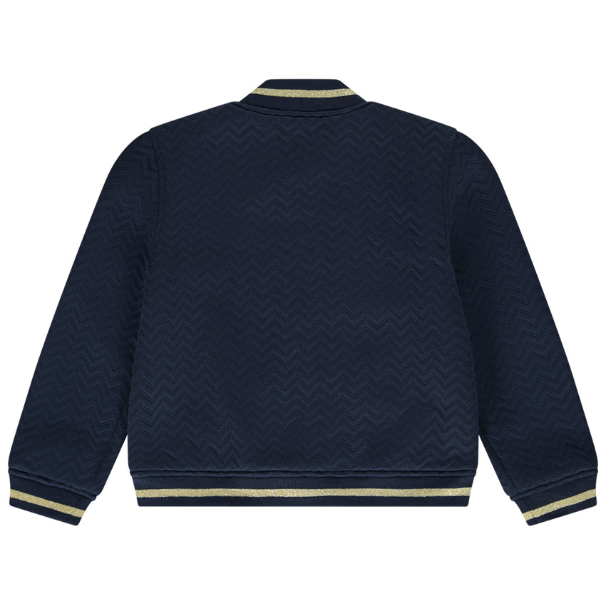 Veste en molleton avec col teddy pour fille 