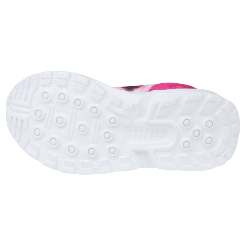 Baskets basses imprimées fantaisie à lacets élastiques 