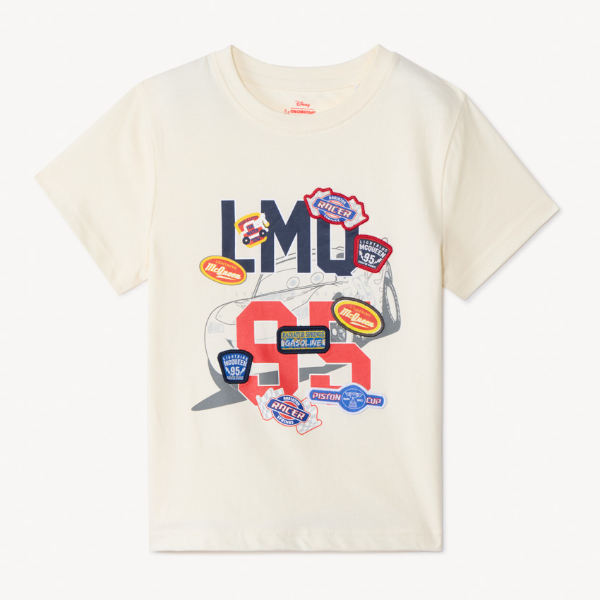 T-shirt manches courtes Cars Disney pour garçon  
