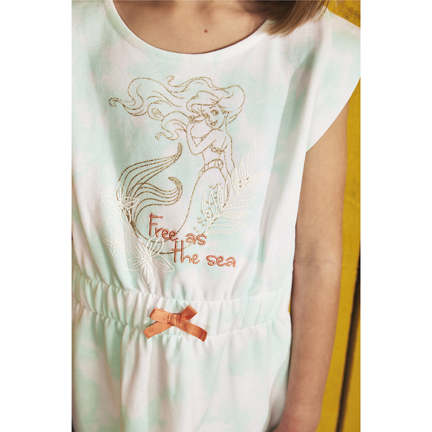 Robe en molleton print Ariel Disney pour fille 