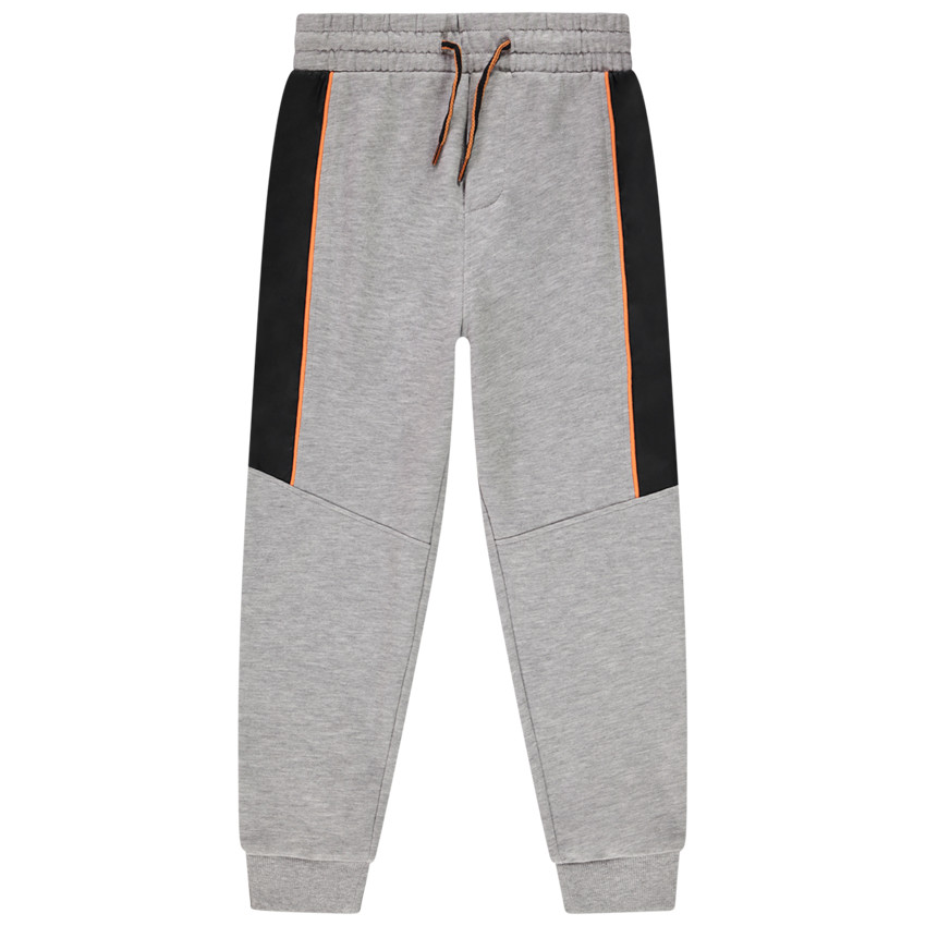 Jogging molleton à empiècements contrastés pour garçon