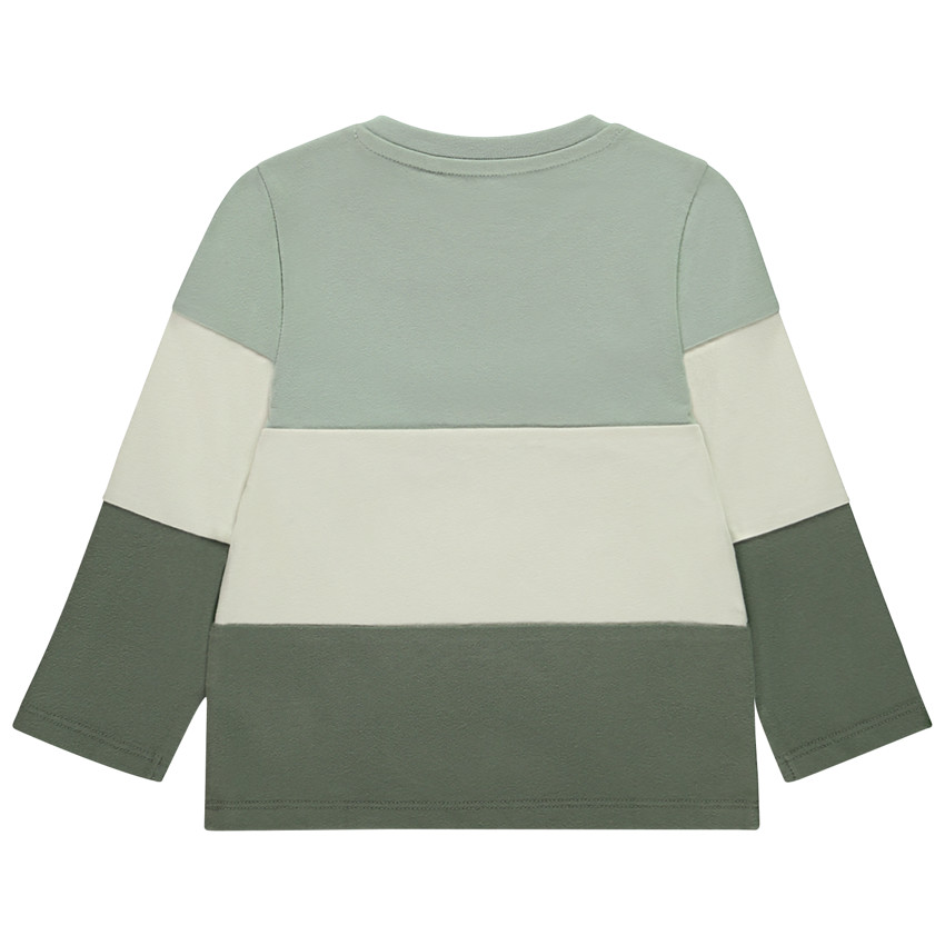 T-shirt manches longues effet color block pour bébé garçon 