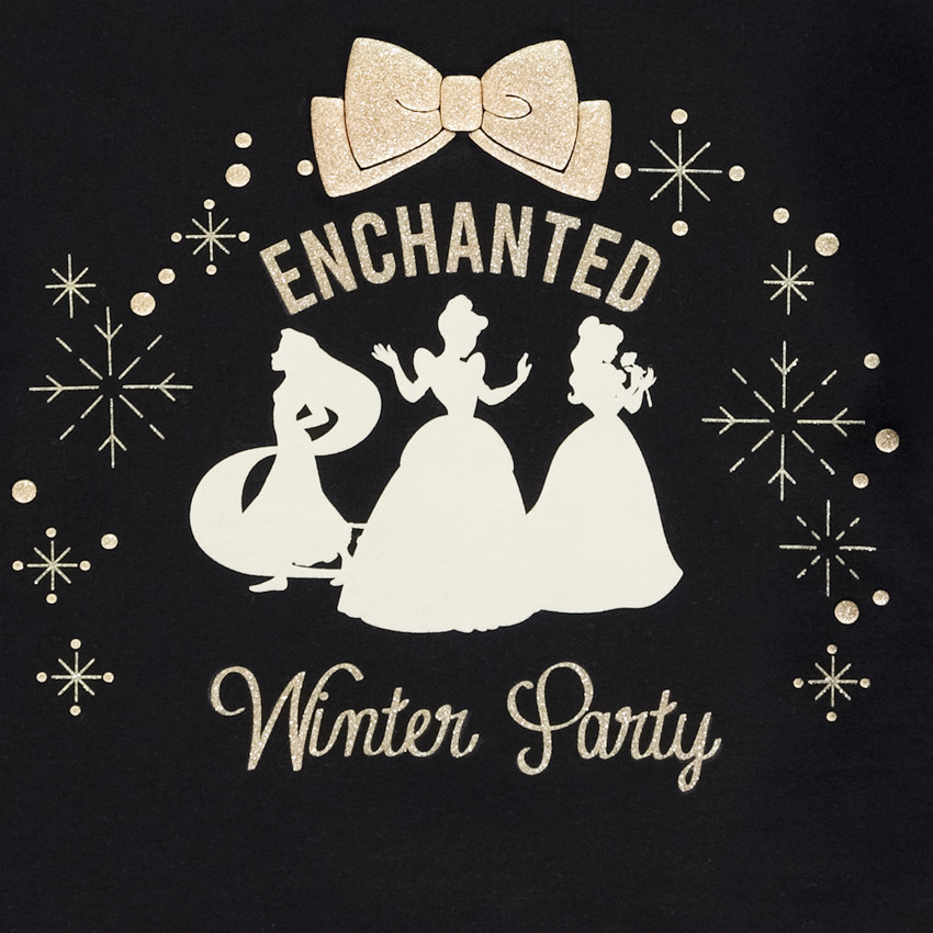 Sweat de Noël oversize Princesses Disney pour fille 