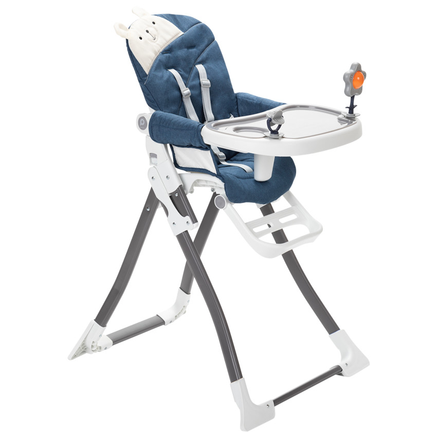 Chaise haute evolutive pliable et reglable pour bebe et enfant Youpala  Sonora Couleur - Beige