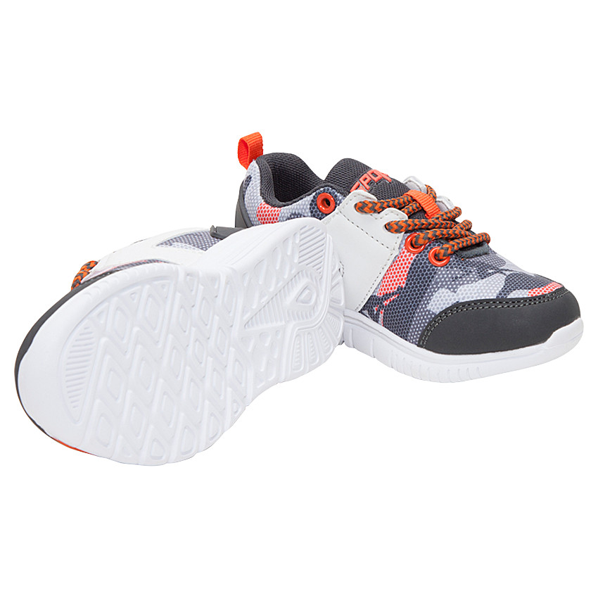 Baskets de sport à lacets motif army du 28 au 38 