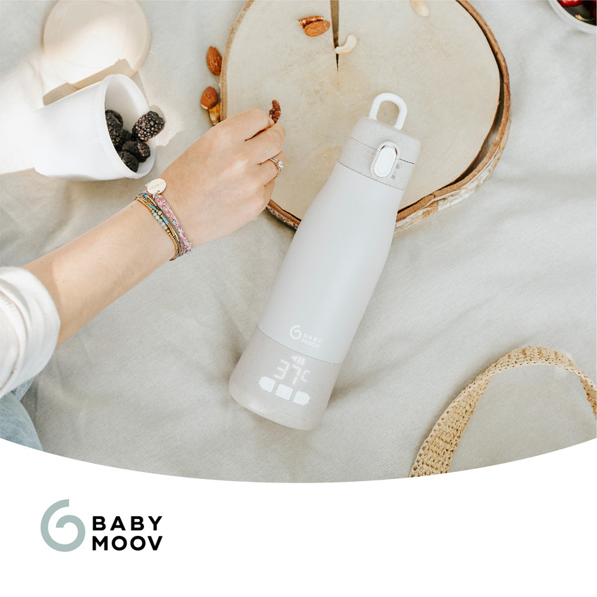 Chauffe-biberon nomade Moov Feed - Beige (Babymoov) - Image 6