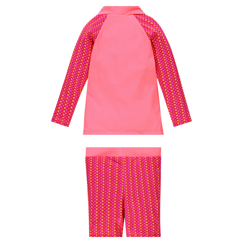 Maillot de bain tee-shirt et short anti UV du 12 mois au 10 ans 