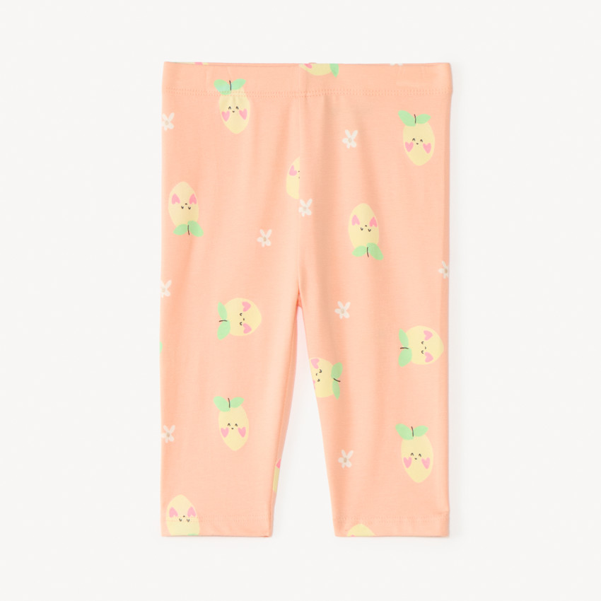 Caleçon corsaire imprimé fantaisie pour bébé fille