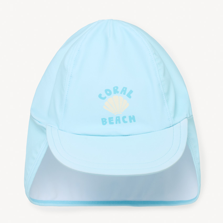 Casquette anti-UV en jersey print fantaisie pour bébé garçon 