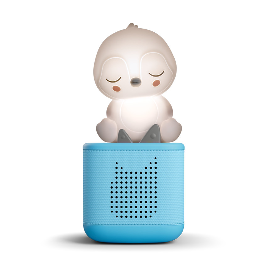 Tonie-veilleuse Doudou Pingouin blanc 