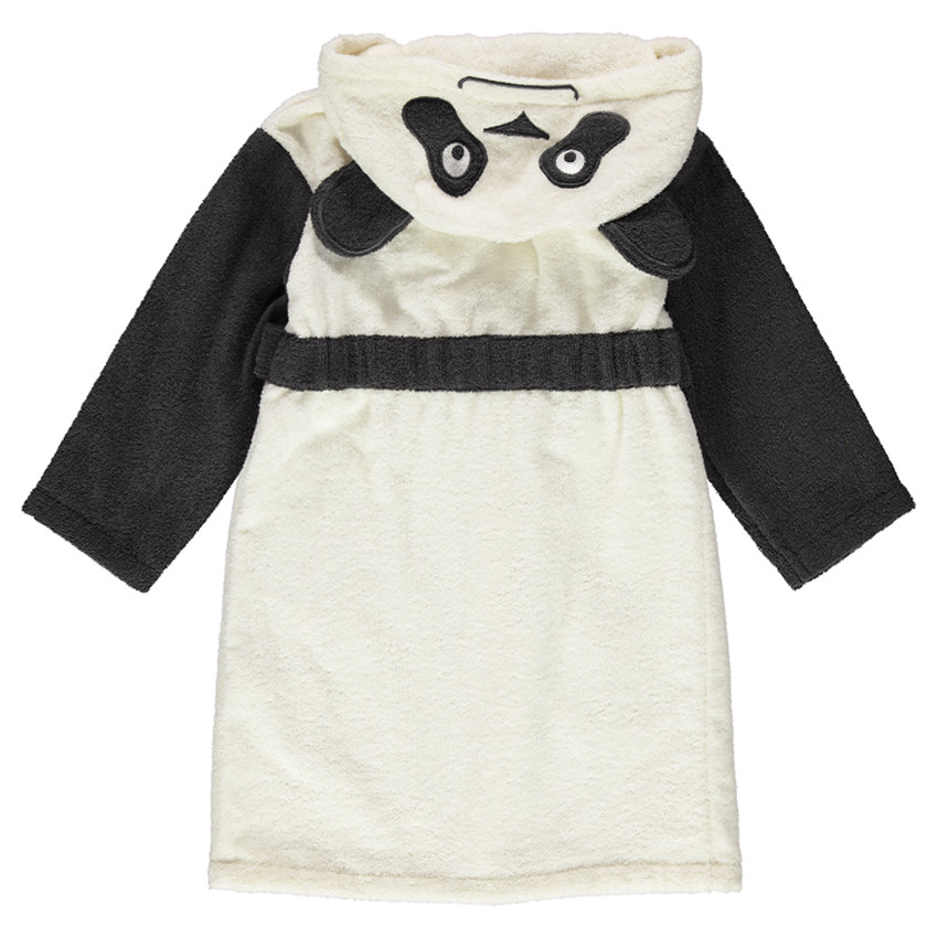 Peignoir de bain avec détails brodés panda 