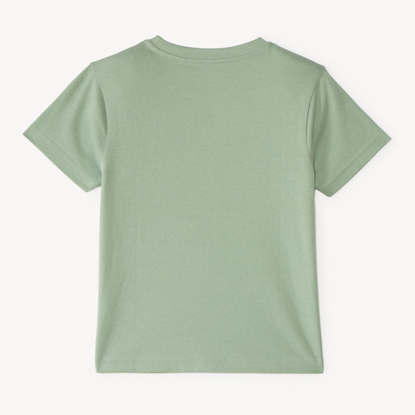T-shirt manches courtes print fantaisie 3D pour garçon 