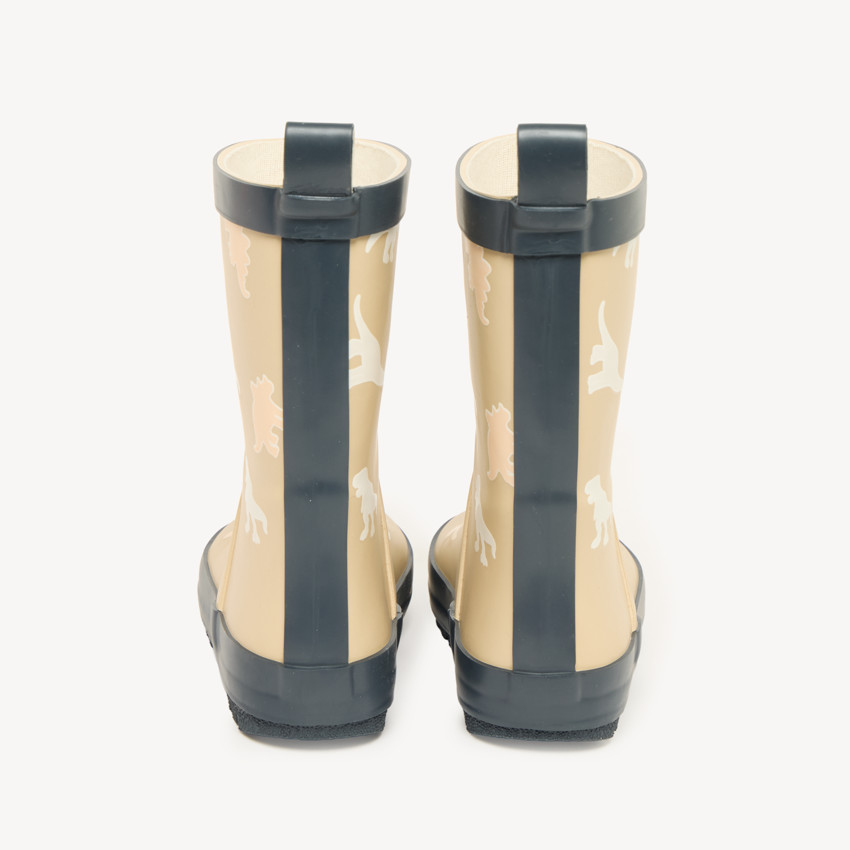 Bottes de pluie garçon motif dinosaures et couleurs changeantes 