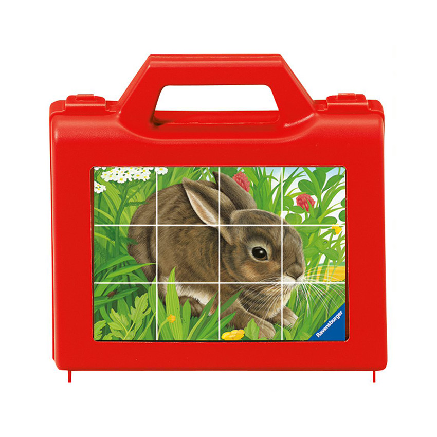 Puzzle 12 Cubes Animaux Main Puzzle 12 Cubes Animaux