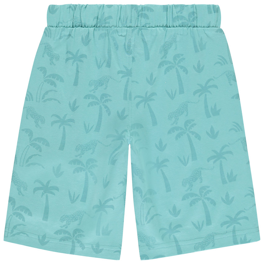 Set pyjama 2 pièces t-shirt + short jungle pour garçon 