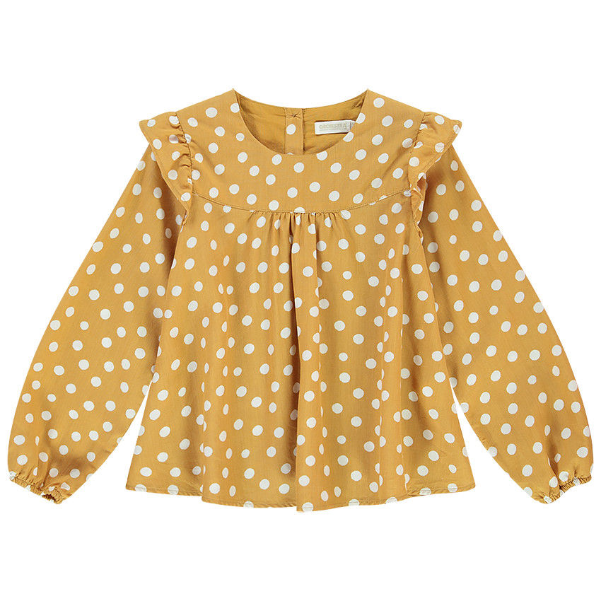 Tunique manches longues fantaisie pour fille 