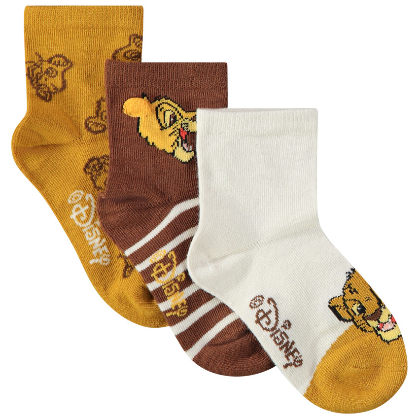 Lot de 5 paires de chaussettes monstres garçon - marine, Garçon