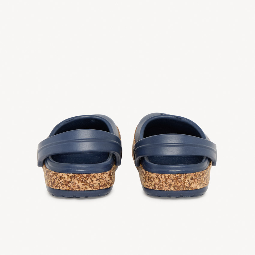 Sabots à badge requin et semelle effet liège pour garçon 